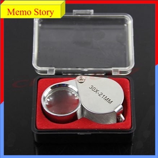 Kính lúp mini 30x cao cấp treo móc khóa