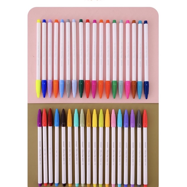 Bộ bút màu Monami Plus Pen 3000 kèm hộp