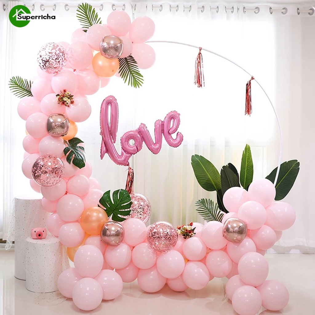 Giá Đỡ Vòng Cung Bong Bóng Bằng Nhựa 60cm - 100cm Dùng Trang Trí Phông Nền Chụp Ảnh