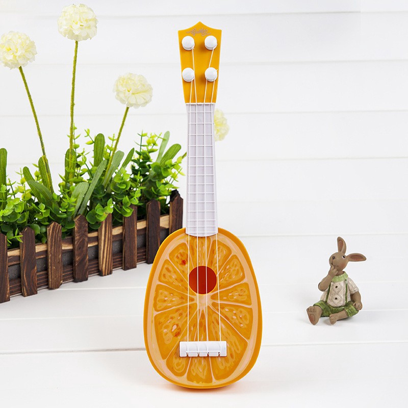 4 dây đàn guitar trái cây Ukulele nhạc cụ trẻ em Giáng sinh quà tặng đồ chơi 