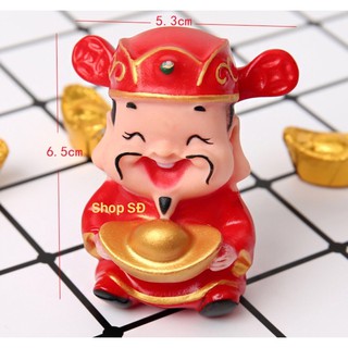 Mô hình ông thần tài vui vẽ