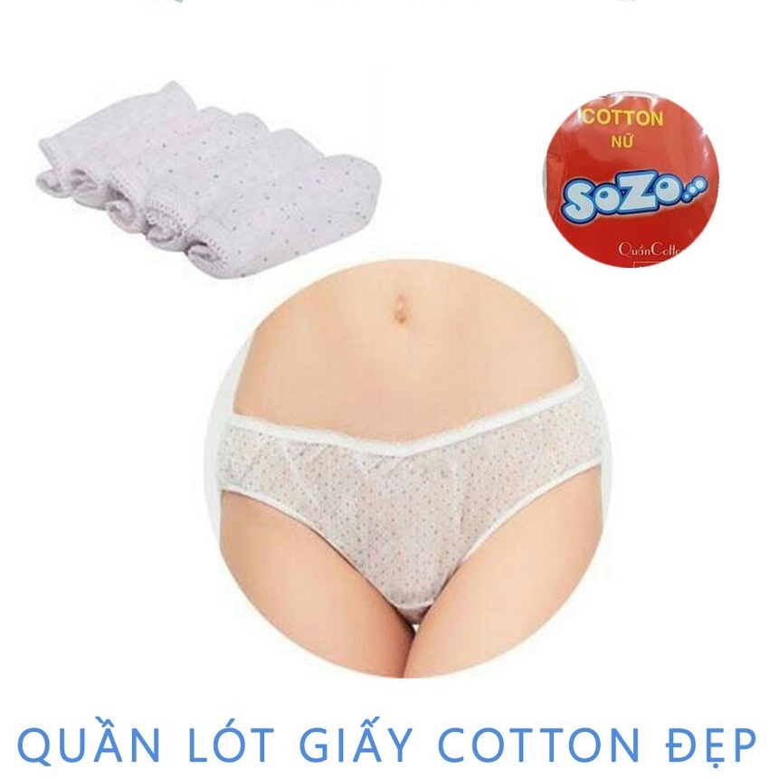 Lẻ 1 chiếc quần lót giấy cho bà bầu