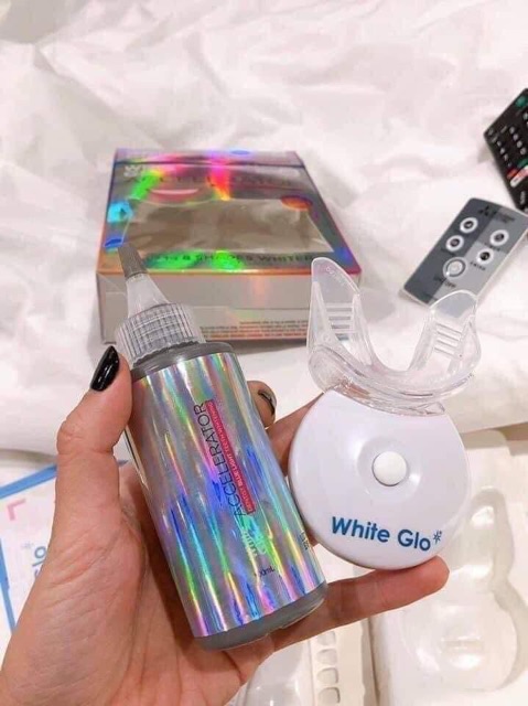 Bộ Kit Ngậm Trắng Răng White Glo