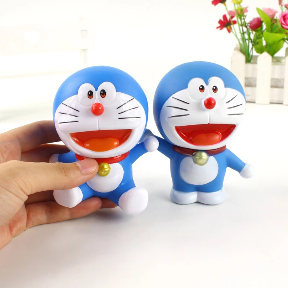 Bộ 5 Mô Hình Đồ Chơi Nhân Vật Anime Doraemon Đáng Yêu Dành Cho Trẻ