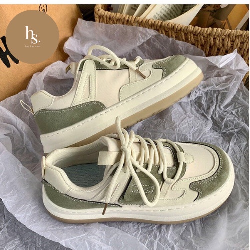 GIÀY Ulzzang thể thao nữ đế bánh mỳ dáng basic dễ phối đồ