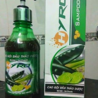 Dầu gội bồ kết chanh sả