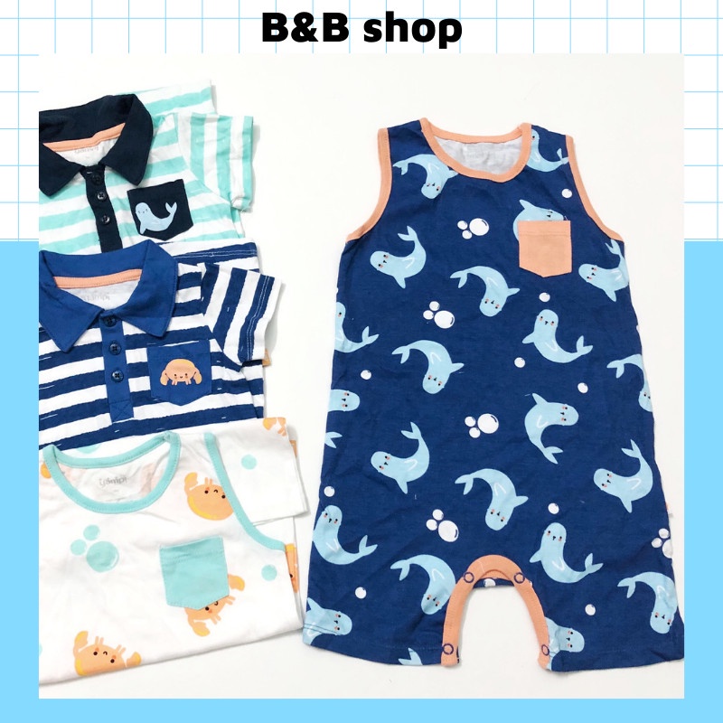 Body đùi cotton xuất dư cho bé trai