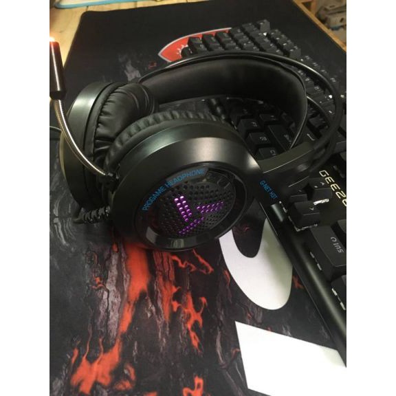 TAI NGHE GAMING GNET H3T LED RGB HÀNG CHÍNH HÃNG