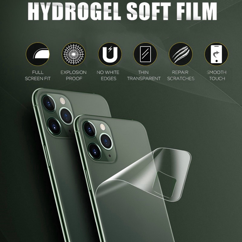 Miếng Dán PPF mặt sau dành cho OPPO A5S F9 F11 Pro A12 A15 A15S A54 A74 A91 A52 A92 A33 A53 A96 A5 A9 2020 Reno 3 4 5 6 7