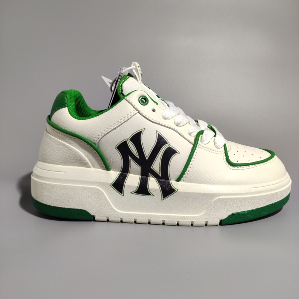 Giày MLB NY Chunky nam nữ màu xanh lá ❤️ Giày thể thao sneaker nam nữ MLB NY Chunky độn đế cao cấp Full Box