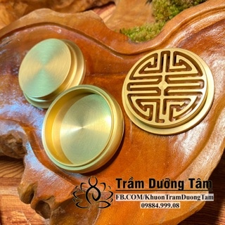 Lư đốt trầm đa năng 3 in 1 hình chữ Thọ - Vừa là lư, vừa là khuôn và dụng cụ nén - Dụng cụ đốt trầm hương, trầm nụ