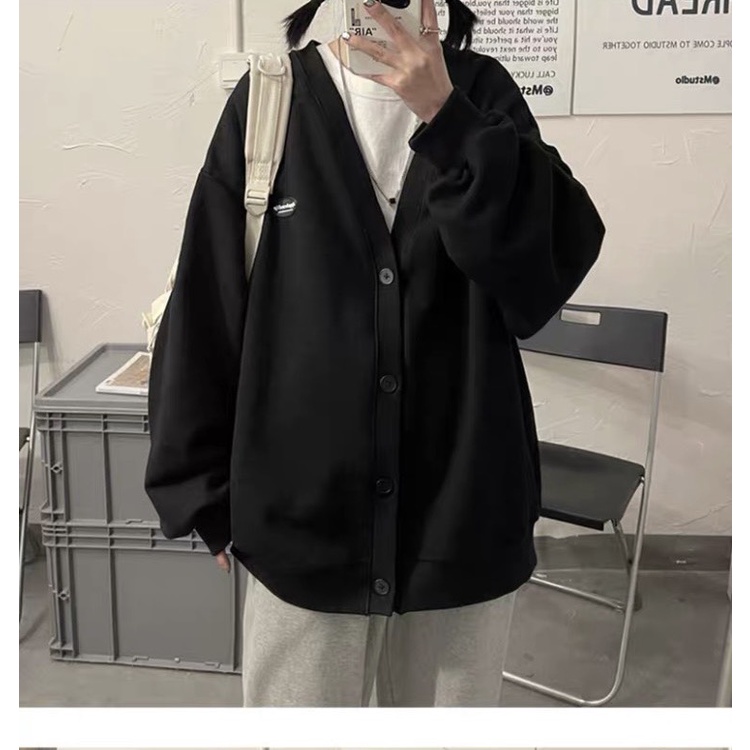 Áo khoác cadigan "  Teen " logo thêu nhỏ cực cute  " size 70kg "