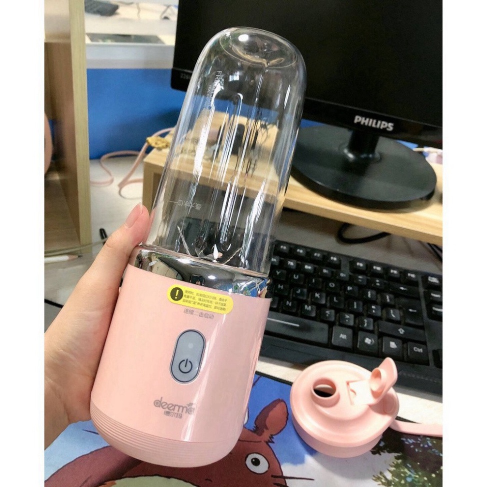 Máy Xay Sinh Tố Mini - Máy Xay Hoa Quả Cầm Tay