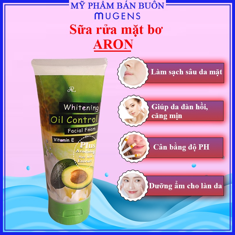 Sữa Rửa Mặt Bơ Aron Thái Lan 210g dưỡng ẩm và làm trắng da CS01