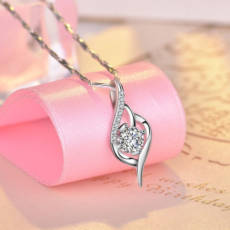 ✨Mặt Dây Chuyền Bạc S999 Lady Đính Đá - Bán Chạy✨