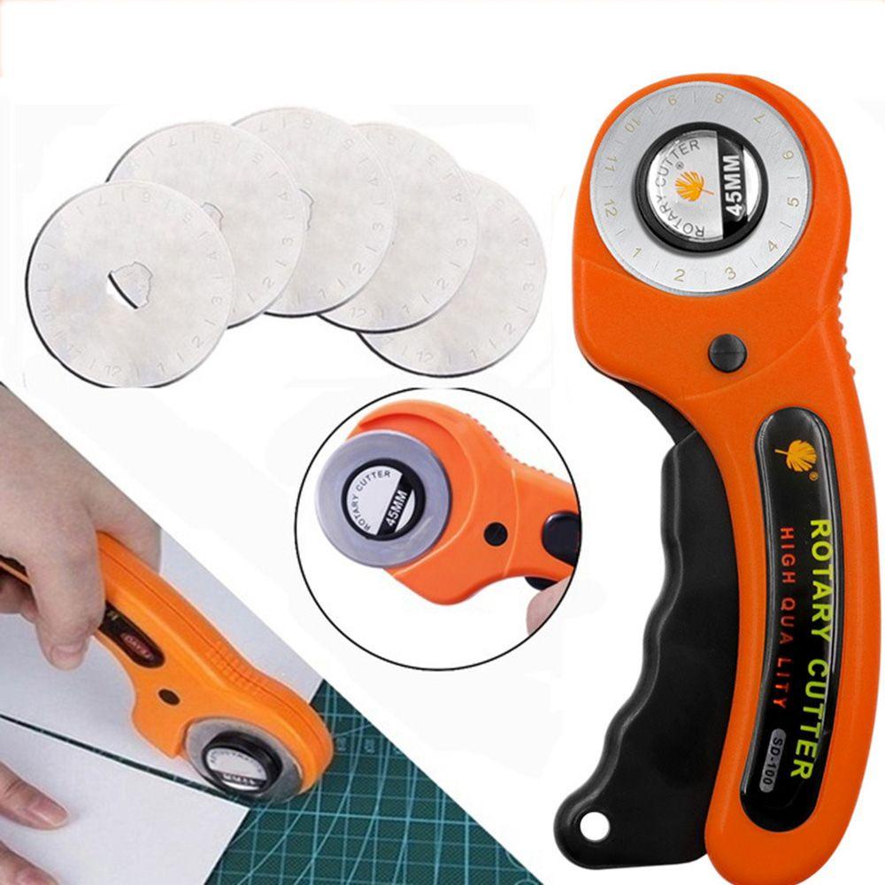 LILYES Dụng Cụ Cắt Vải Da Dạng Xoay Chuyên Nghiệp DIY