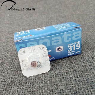 Viên pin đồng hồ Renata chính hãng Thụy Sĩ 527 SR527SW 319 vỉ 1 viên