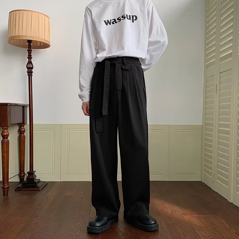 Quần ống rộng Phong Cách Hàn Quốc Thời Trang Unisex Size M-3XL