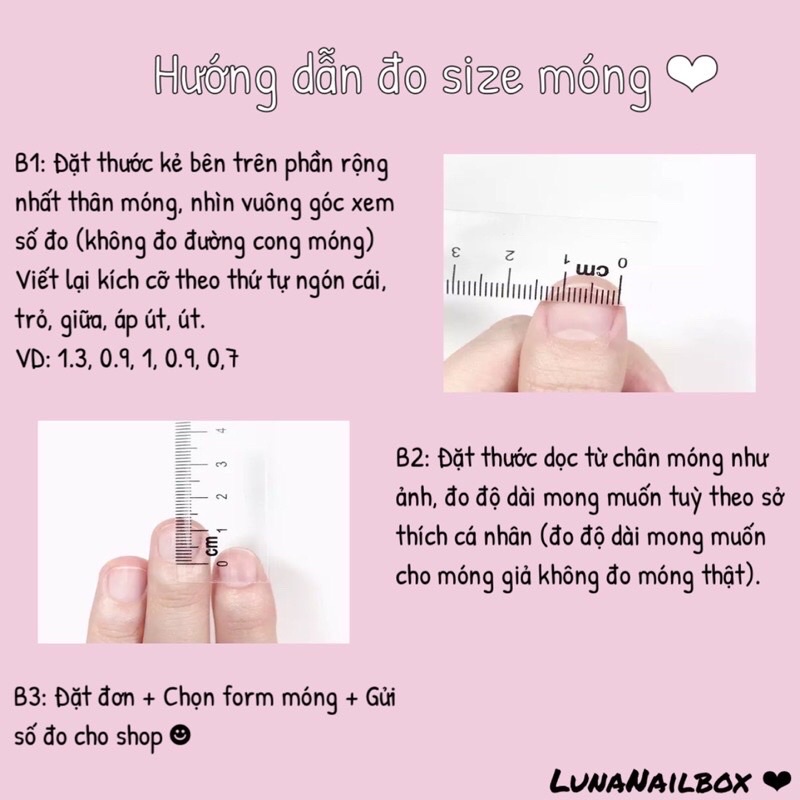 Nail box hoạt hình kute