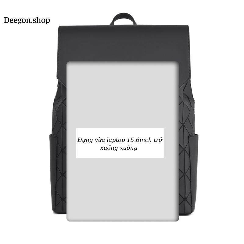 Balo da nam nữ thời trang chất da pu cao cấp ulzzang đựng laptop 15.6inch siêu chống nước unisex