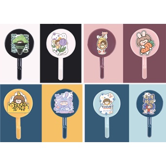 Móc treo dính tường avocado MTDT1 siêu anh hùng quả bơ trà sữa trứng lười yakult hoa cúc GD bò sữa shiba roro jumpp