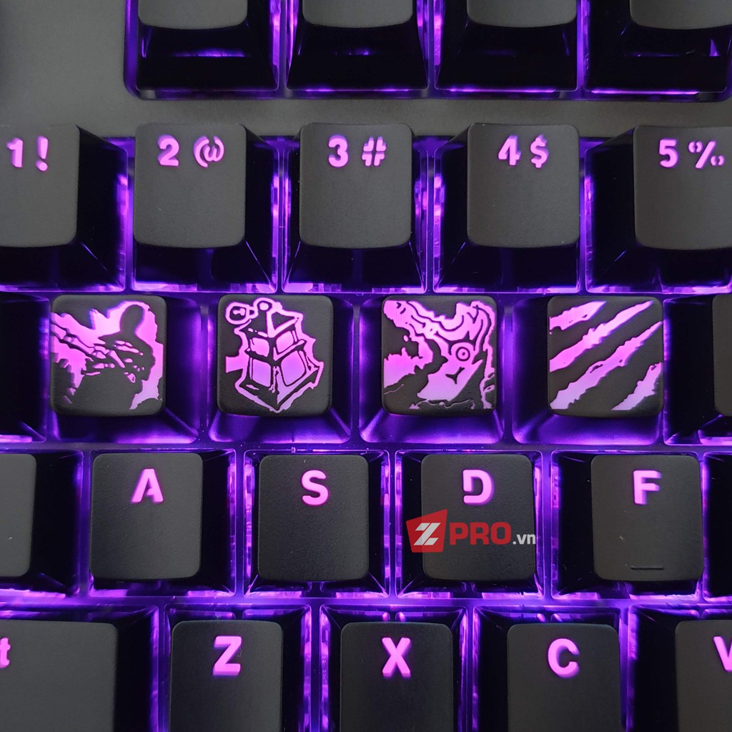 Bộ Keycap Liên Minh Huyền Thoại Thresh 4 Phím (Dùng gắn cho Bàn phím cơ)