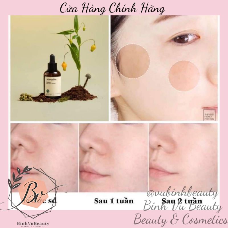SERUM VITAMIN C NGUYÊN CHẤT KAKADU aboutme làm trắng giảm thâm nám