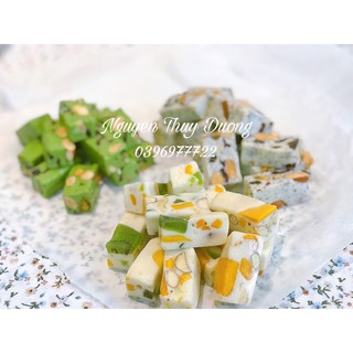 Kẹo Nougat (Kẹo hạnh phúc)-Kẹo sữa hạt dinh dưỡng
