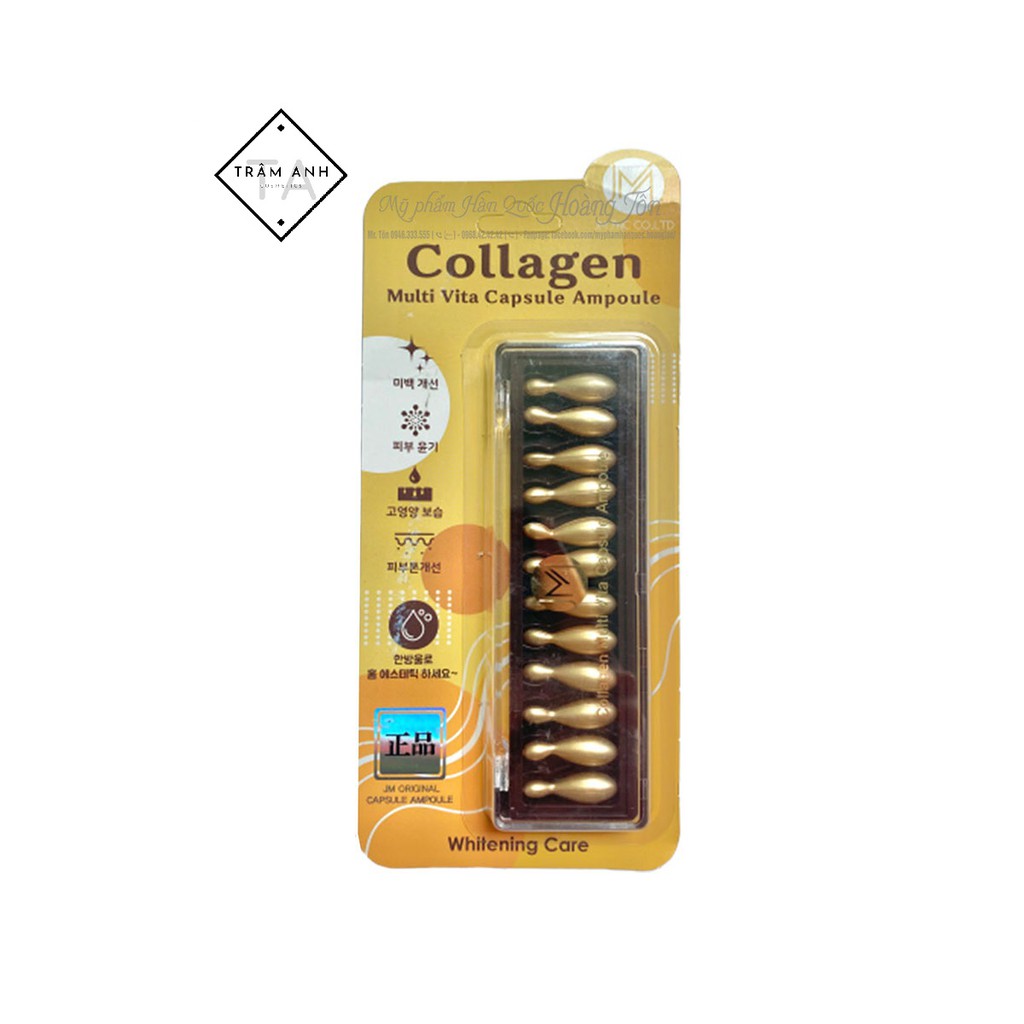 Tinh chất Collagen tươi dạng vỉ