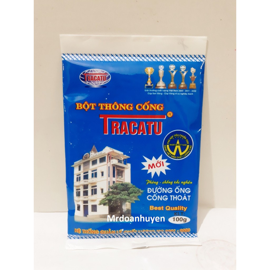 Bột Thông Cống, Đường Ống, Cống Thoát Tracatu Túi 100g