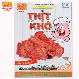 Thịt khô sả ớt 100g Tân Huê Viên
