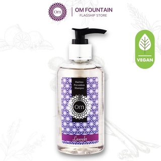 Dầu gội ngừa rụng và sạch gàu dành cho tóc nhuộm Tinh Dầu Oải Hương Lavender 250ml - Om Fountain