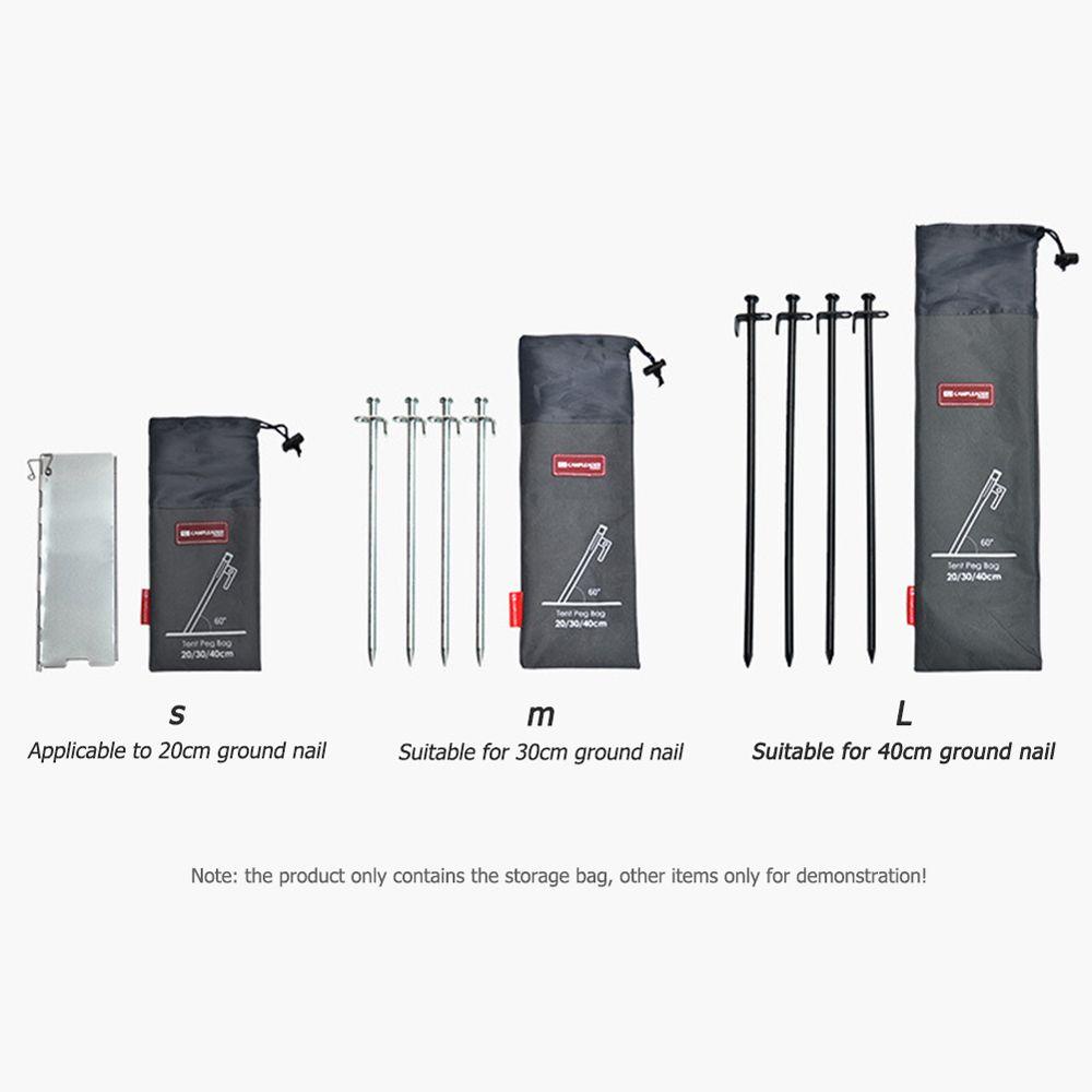 Túi Đựng Cọc Giăng Lều Trại Tiện Lợi