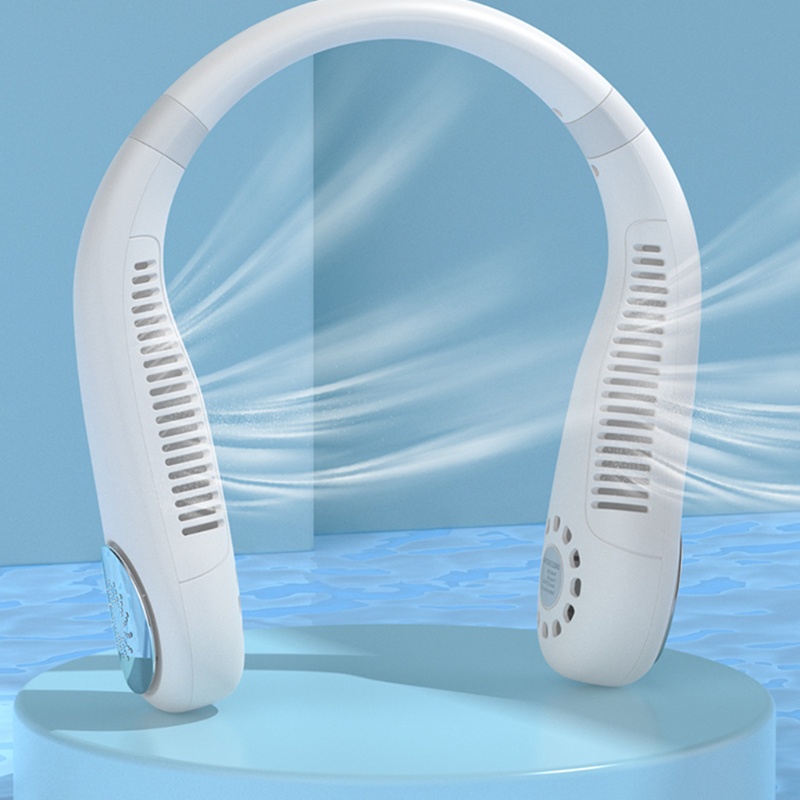 Quạt Thể Thao Mini Đeo Cổ Không Cánh Sạc USB Đa Ứng Dụng Cho Nhà Ở / Văn Phòng