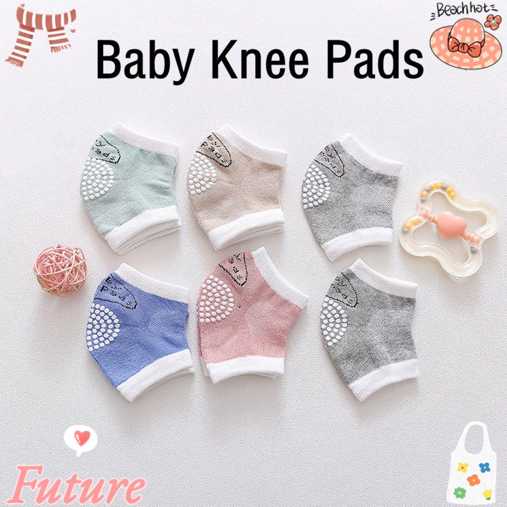 1 Cặp Đệm Bảo Vệ Đầu Gối Giữ Ấm Bằng Cotton Chất Lượng Cao
