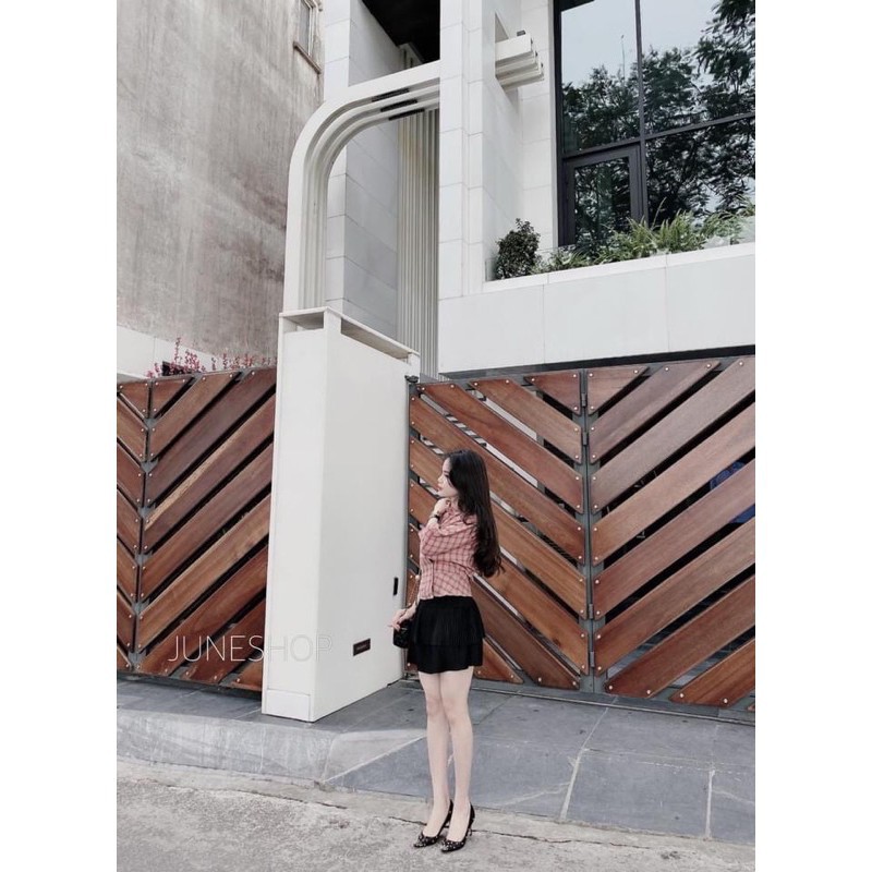 Sơ mi dài tay nữ kẻ caro tay cánh dơi cực đẹp Zulyshop | BigBuy360 - bigbuy360.vn