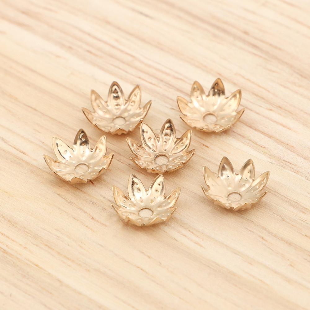 Bộ 100 Hạt Xỏ Lỗ Dùng Làm Trang Sức DIY