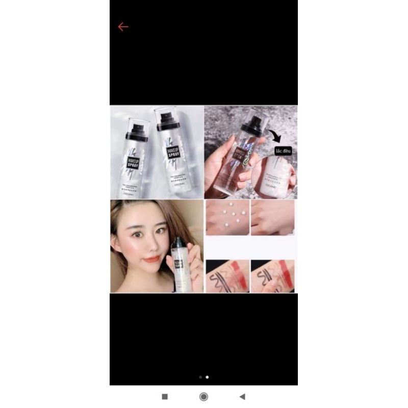 CHAI SỊT KHOÁ NỀN, GIỮ LỚP TRANG ĐIỂM LÂU TRÔI SPRAY | BigBuy360 - bigbuy360.vn