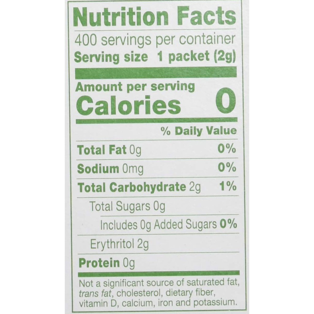 Hộp 400 gói đường cỏ ngọt (kiêng) Truvia Natural Stevia Sweetener Packets, non-GMO, gluten-free, sugar-free, kosher (2g)