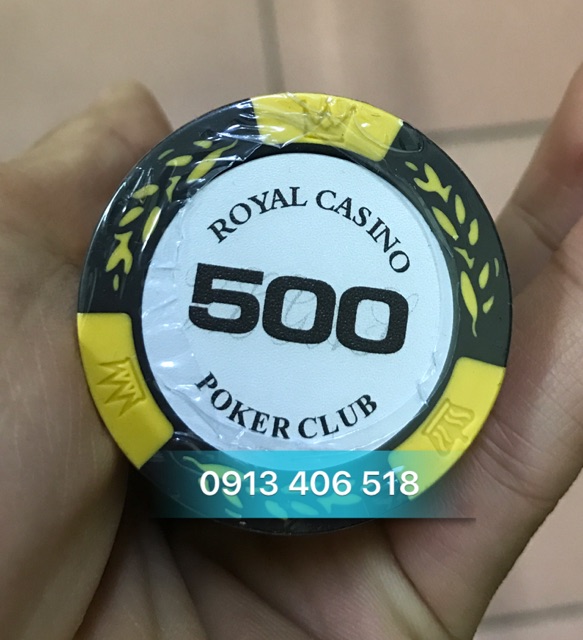 PHỈNH ROYAL CASINO POKER CLUB 300 CHIP HÀNG NHẬP KHẨU NGUYÊN SET