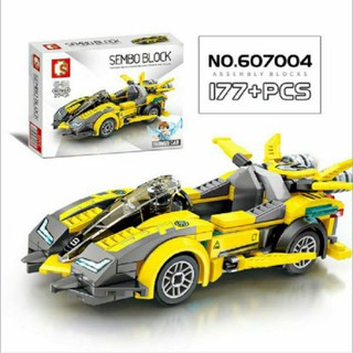 Lego sembo block xếp hình siêu xe (giao màu ngẫu nhiên)
