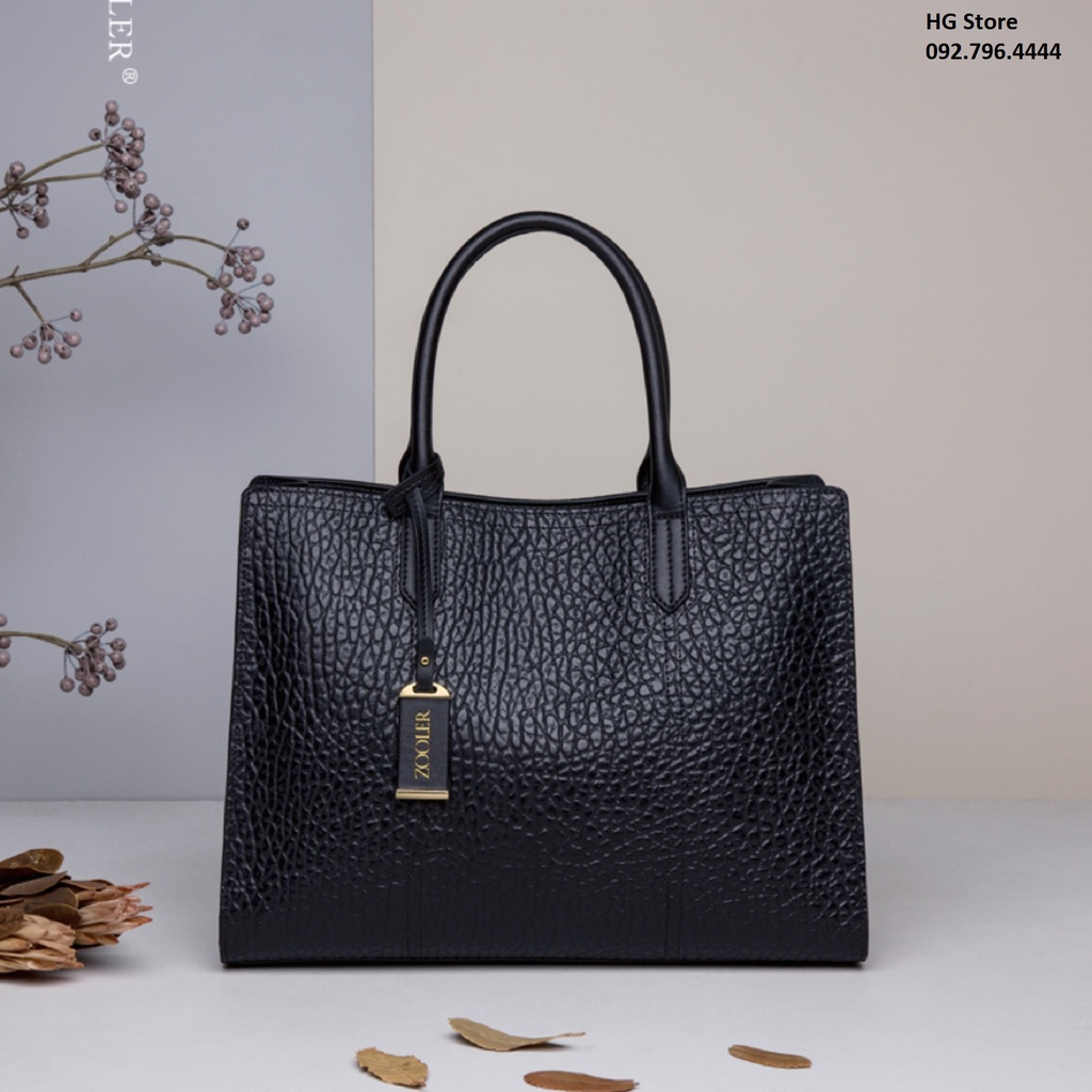 Túi Xách Nữ Hàn Quốc Da Bò Italy Cao Cấp Zooler FullBox ZL024 Size 33cm Làm Quà Tặng, Sinh Nhật, Quà Biếu