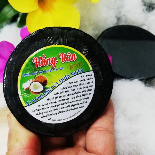 Xà bông than dừa Hồng Vân