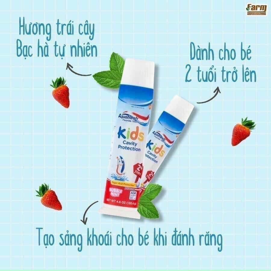 KEM ĐÁNH RĂNG AQUAFRESH KIDS