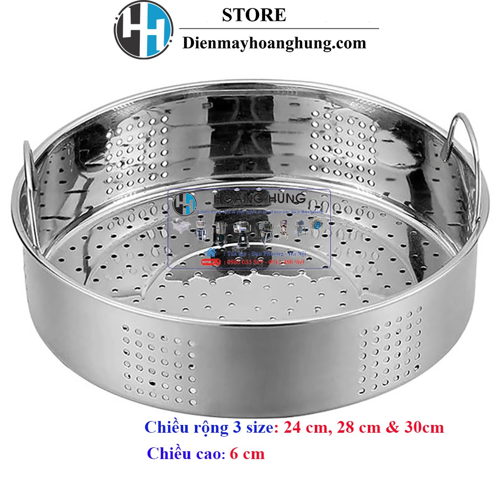 [Siêu Sale] [Giá hủy diệt] Rổ INOX đa năng dùng để hấp và đựng thức ăn, Chất liệu INOX siêu bền