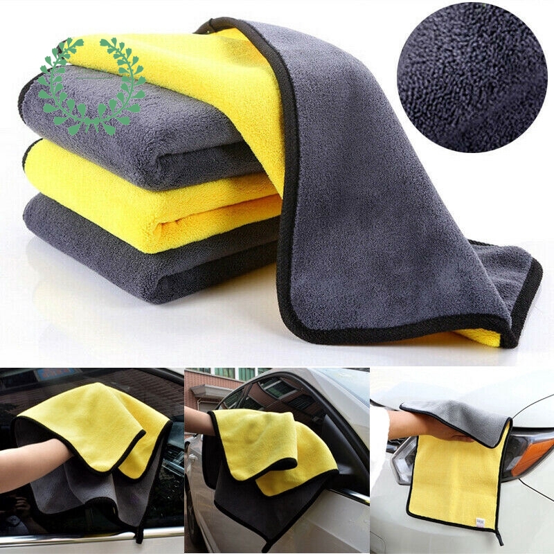 MICROFIBER Khăn Lau Xe Hơi Thấm Hút Tốt