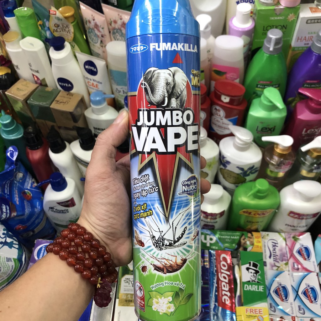 Xịt Muỗi JUMBO 600ml ( 4 hương)