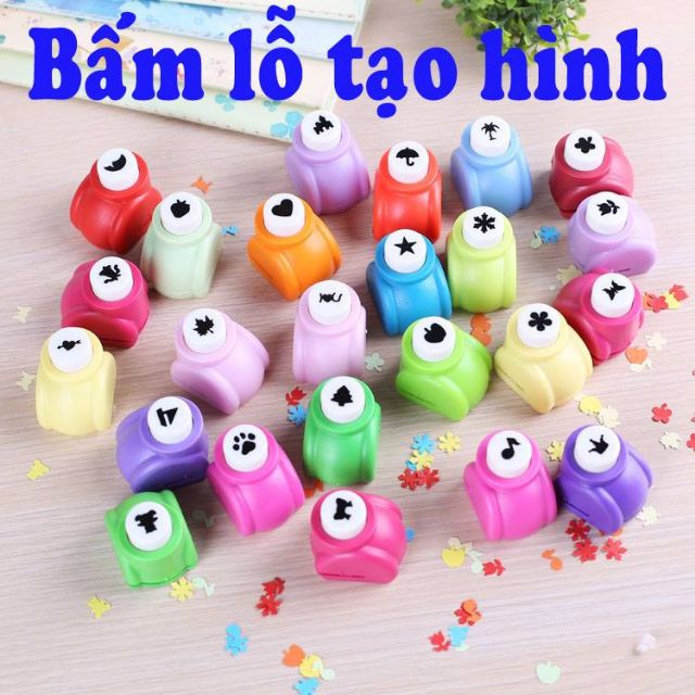 Bấm lỗ tạo hình dễ thương