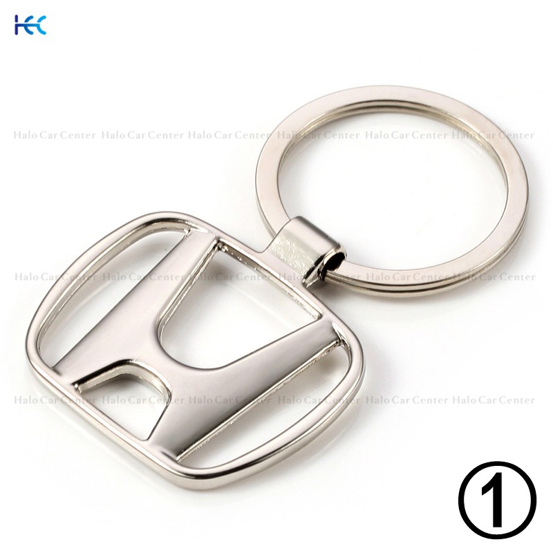 Bộ móc khóa bằng hợp kim kim loại in logo dành cho xe máy xe hơi Honda