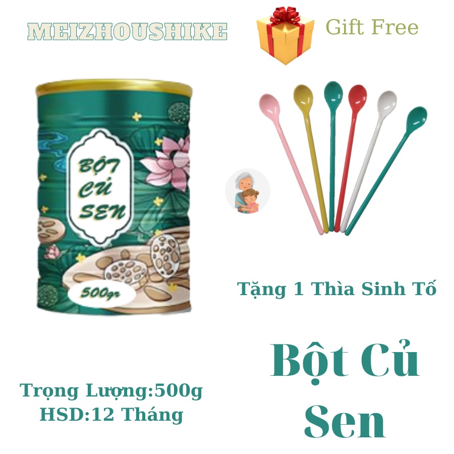 Bột Củ Sen Dưỡng nhan Mix Hoa Quả